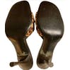 Load image into Gallery viewer, 00s Iconic 50s Rockabilly Animal Print Slides Pumps By Donald J Pliner Couture