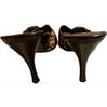 Load image into Gallery viewer, 00s Iconic 50s Rockabilly Animal Print Slides Pumps By Donald J Pliner Couture