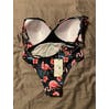 Load image into Gallery viewer, 00’s does 80's One Piece Flamingo Ruffle Swimsuit by Halara