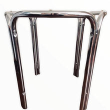 Load image into Gallery viewer, RARE Mid Century Chromcraft tubular chrome base OCTAGON Glass top dining table