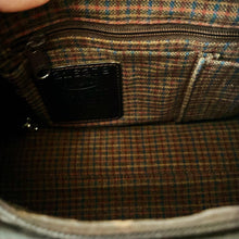 Load image into Gallery viewer, 1990’s Brighton C216279 Mahogany woven leather/Crocodile shoulder bag . Authentic BRIGHTON