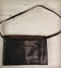 Load image into Gallery viewer, 1980’s Vintage Designer gray suede leather shoulder bag.