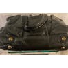 Load image into Gallery viewer, 00s/ Black Leather Shoulder/diaper/computer Bag By Marc Jacobs