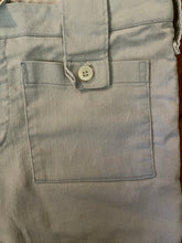 Load image into Gallery viewer, 1960’s amazing vintage unisex Parr Of Arizona light blue stretchy denim Norse shorts/hot pants