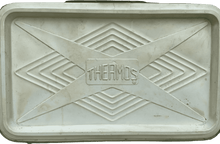 Load image into Gallery viewer, 1960’s Vintage Avocado Green Metal Cooler Gibson by Thermos Brand Picnic Ice Chest