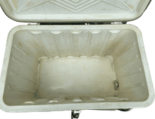 Load image into Gallery viewer, 1960’s Vintage Avocado Green Metal Cooler Gibson by Thermos Brand Picnic Ice Chest