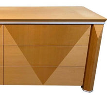 Load image into Gallery viewer, Designer Giorgio Collections Art Deco Style Blonde/maple dresser Cartel
