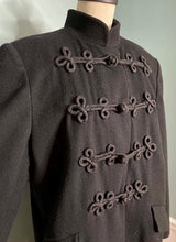Load image into Gallery viewer, Vintage 1980’s 1990’s Harve Benard embellished full length wool coat
