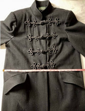 Load image into Gallery viewer, Vintage 1980’s 1990’s Harve Benard embellished full length wool coat

