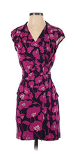 Load image into Gallery viewer, Diane Von Furstenberg floral print wrap midi dress size 2
