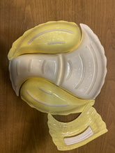 Load image into Gallery viewer, Mcm vintage 4 piece serving fitted dishes/platter by Hoenig of Calif (California 319 USA)
