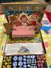 Load image into Gallery viewer, Raggedy Ann Pop-Up Tea Party 3D #4101 Colorforms 1974
