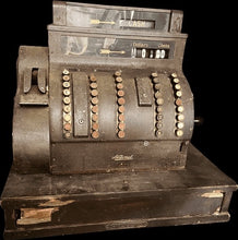 Load image into Gallery viewer, Antique National metal Cash Register
