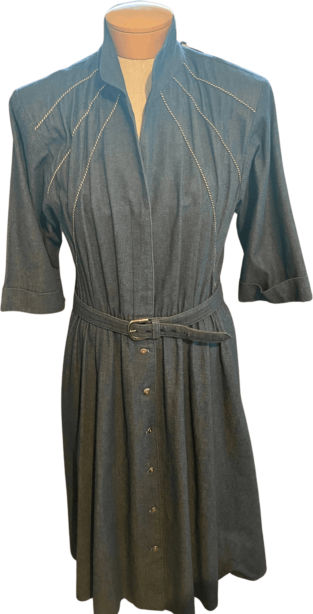 70s 70s Rodeo Revival Chambry Gold Dress Reba By Petites By Willi